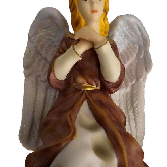 Thomas Kinkade's Nativity Collection No.E7782, Hawthorne Village Angel of Prayer - Picture 1 of 7